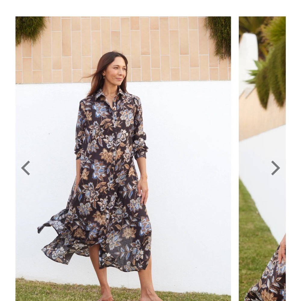 Maye Australia lightweight button front dress. Perfect as a dress or cover up